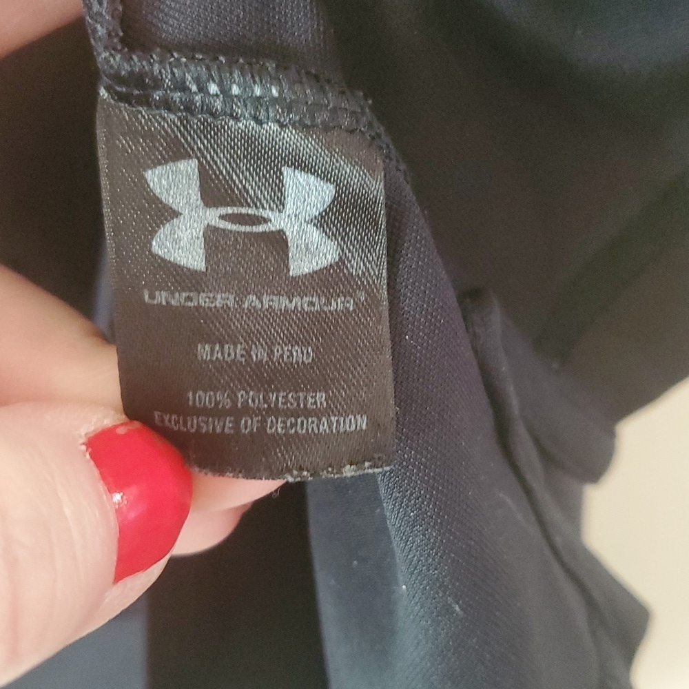 (Bundle) Mens Under Armour Golf Polo Shortsleeve Tops Size Med Heat Gear Loose - Picture 11 of 16